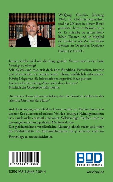 Produktbild: Vortr&auml;ge f&uuml;r die Loge - Band 2