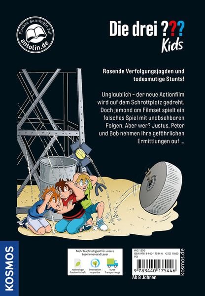 Produktbild: Die drei ??? Kids, 4, Chaos vor der Kamera