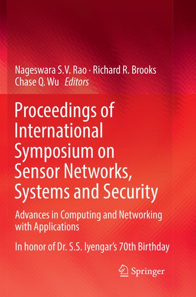 Produktbild: Proceedings of International Symposium on Sensor Networks, Systems and Security