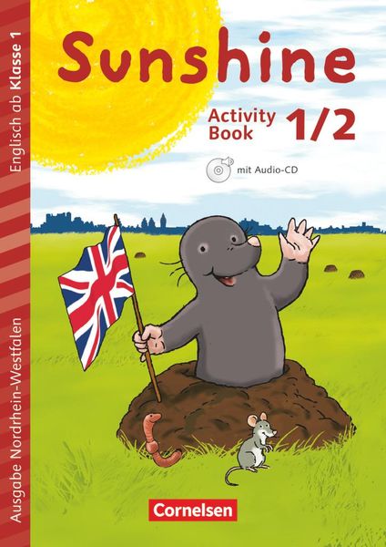 Sunshine - Early Start Edition 1./2. Schuljahr - Nordrhein-Westfalen - Activity Book mit Audio-CD, Minibildkarten und Faltbox