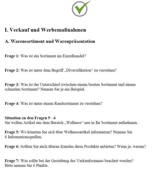 Produktbild: Top Pr&uuml;fung Verk&auml;uferin / Verk&auml;ufer - 300 Testfragen f&uuml;r die Abschlusspr&uuml;fung