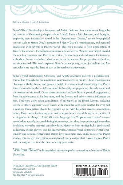 Produktbild: Pinter's World