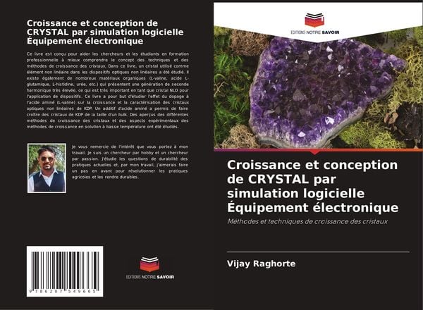 Produktbild: Croissance et conception de CRYSTAL par simulation logicielle &Eacute;quipement &eacute;lectronique
