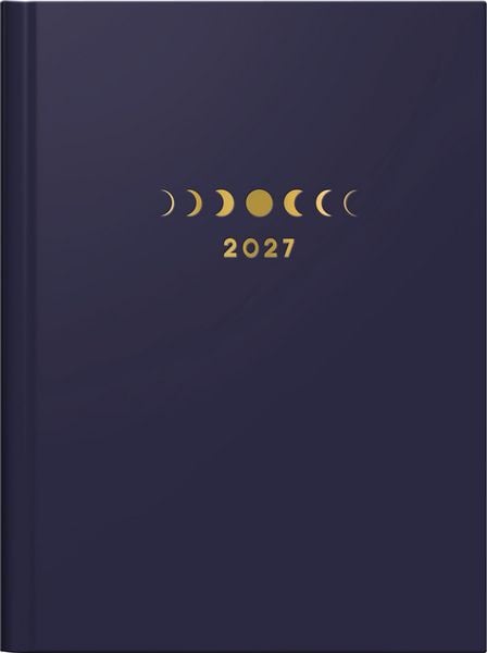 Produktbild: rido/id&eacute; 7013607017 Taschenkalender Premium Young Line Mini 2027 "Moon" A6, Papier