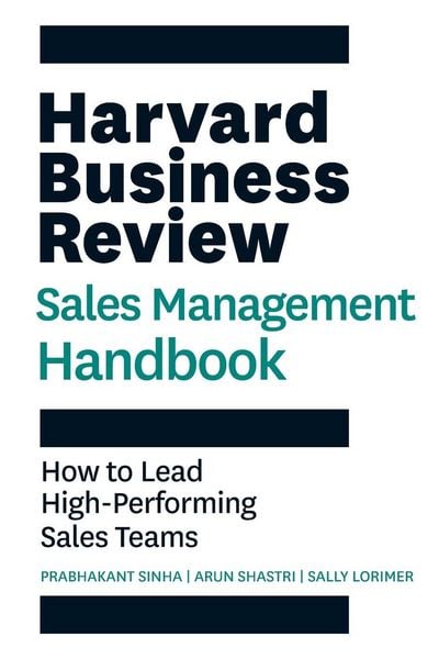 Produktbild: HBR Sales Management Handbook