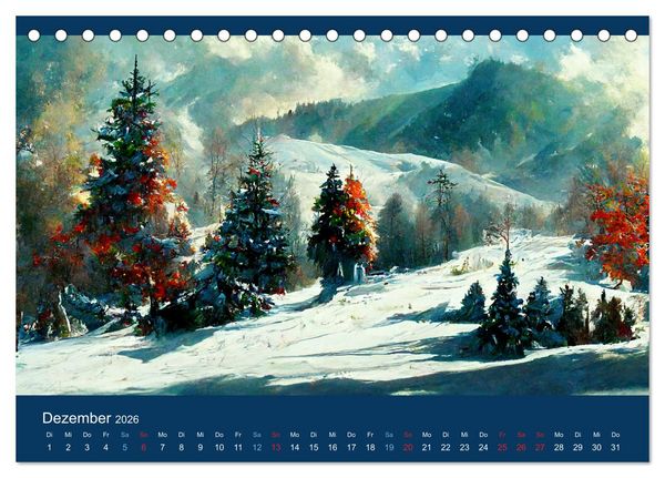 Produktbild: Das Geheimnis der Geduld (Tischkalender 2026 DIN A5 quer), CALVENDO Monatskalender