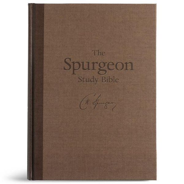 Produktbild: CSB Spurgeon Study Bible, Brown Hardcover