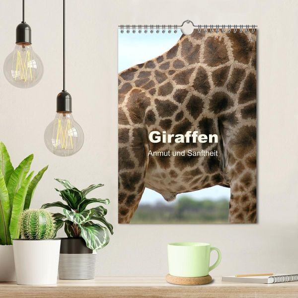 Produktbild: Giraffen - Anmut und Sanftheit (Wandkalender 2027 DIN A4 hoch), CALVENDO Monatskalender