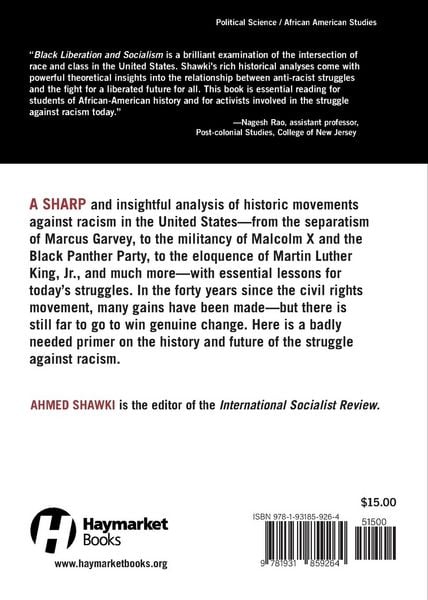 Produktbild: Black Liberation and Socialism