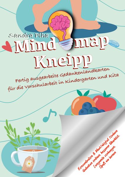 Produktbild: KitaFix-Mindmap Kneipp (Fertig ausgearbeitete Gedankenlandkarten f&uuml;r die Vorschularbeit in Kindergarten und Kita)