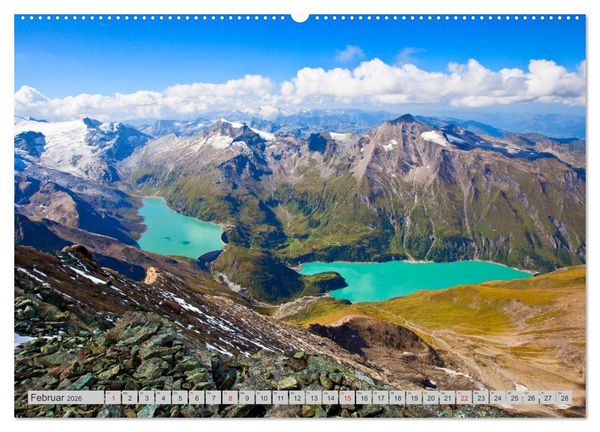 Produktbild: Die Hochgebirgs-Stauseen (Wandkalender 2026 DIN A2 quer), CALVENDO Monatskalender