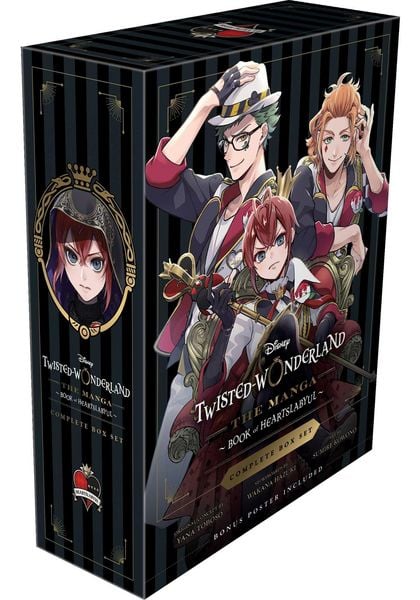 Disney Twisted-Wonderland: The Manga - Book of Heartslabyul Complete Box Set, Taschenbuch von Wakana Hazuki, Simon & Schuster Uk, 9781974759224