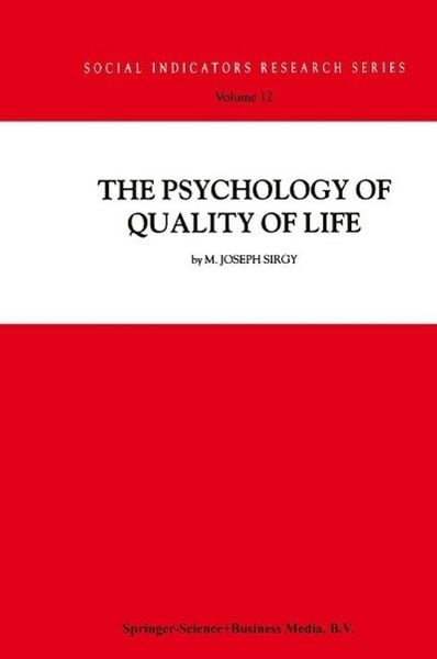 Produktbild: The Psychology of Quality of Life