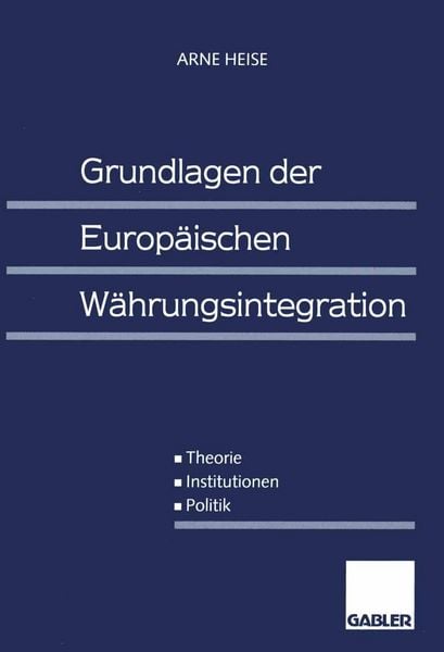 Produktbild: Grundlagen der Europ&auml;ischen W&auml;hrungsintegration