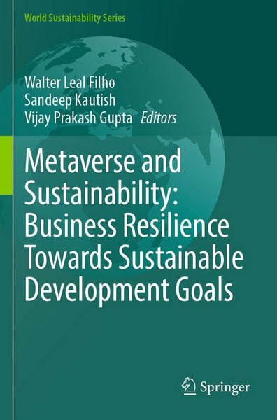 Produktbild: Metaverse and Sustainability: Business Resilience Towards Sustainable Development Goals