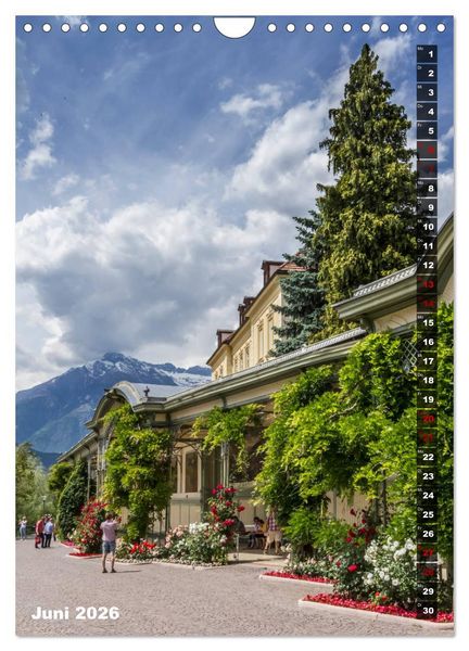 Produktbild: Stadtherz MERAN (Wandkalender 2026 DIN A4 hoch), CALVENDO Monatskalender