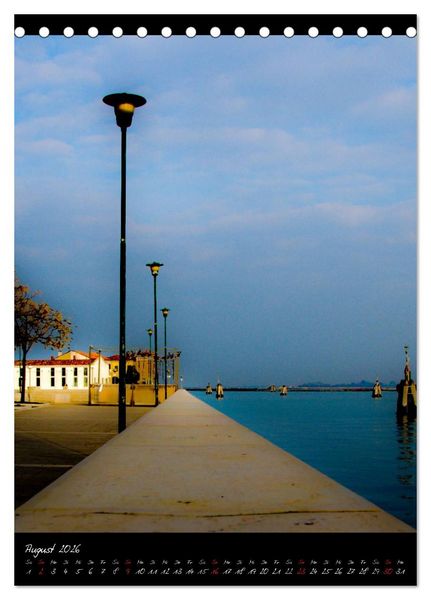 Produktbild: 2026 Ein anderer Blick auf Venedig (Tischkalender 2026 DIN A5 hoch), CALVENDO Monatskalender