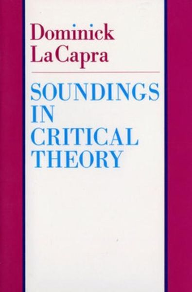 Produktbild: Soundings in Critical Theory