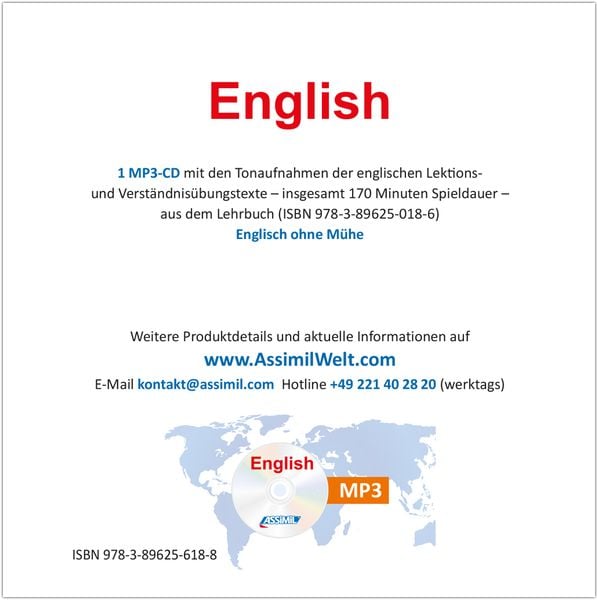 ASSiMiL Englisch ohne Mühe - MP3-CD' von '' - Hörbuch