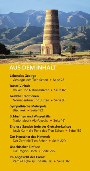 Produktbild: TRESCHER Reiseführer Kirgistan