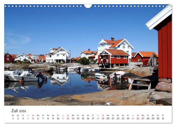 Produktbild: Schwedische Sehnsuchtsorte (Wandkalender 2026 DIN A3 quer), CALVENDO Monatskalender