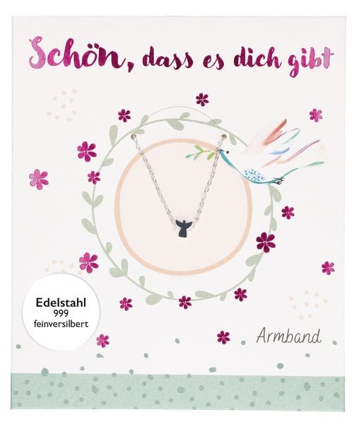 Produktbild: Edelstahl-Armband - Sch&ouml;n, dass es dich gibt