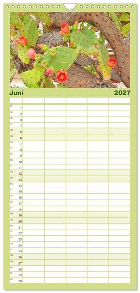 Produktbild: Familienplaner 2027 - Die Insel Cres - Raue Sch&ouml;nheit in Kroatien mit 5 Spalten (Wandkalender, 21 x 45 cm) CALVENDO