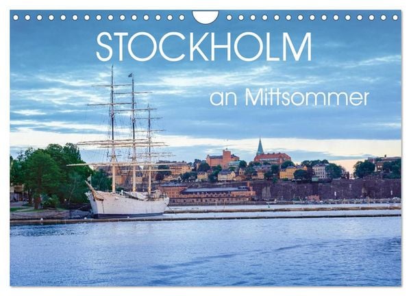 Produktbild: Stockholm an Mittsommer (Wandkalender 2026 DIN A4 quer), CALVENDO Monatskalender
