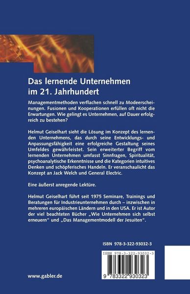 Produktbild: Das lernende Unternehmen im 21. Jahrhundert