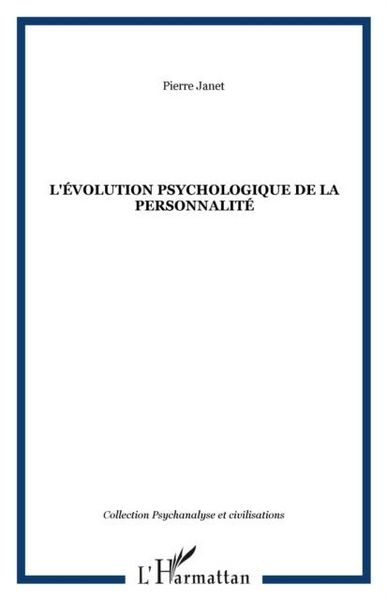 Produktbild: Evolution psychologique de lapersonnal
