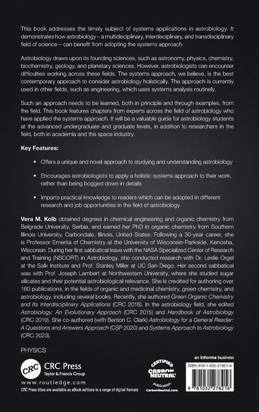 Produktbild: Guidebook for Systems Applications in Astrobiology