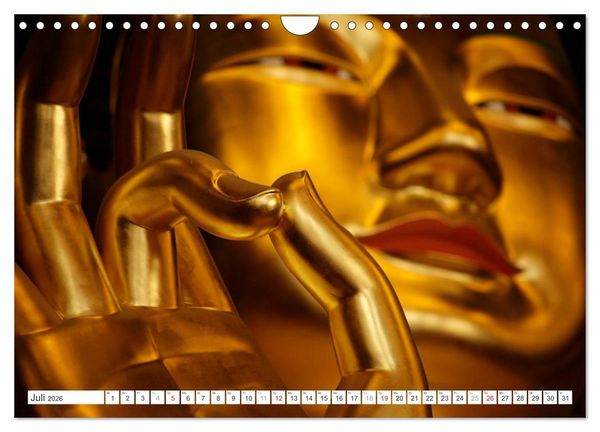 Produktbild: Siddhartha Gautama - Buddha (Wandkalender 2026 DIN A4 quer), CALVENDO Monatskalender