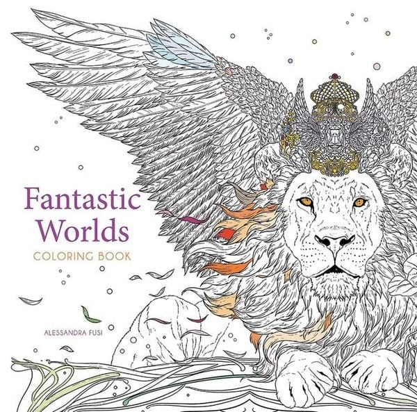 Produktbild: Fantastic Worlds Coloring Book