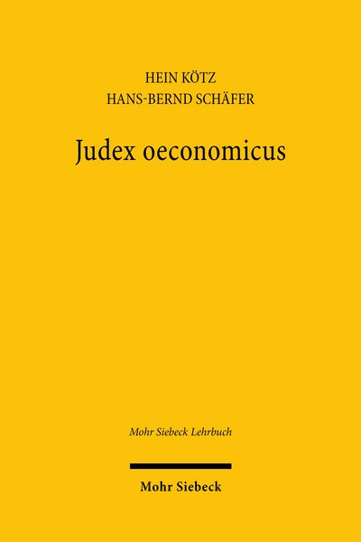 Produktbild: Judex oeconomicus
