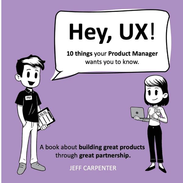 Produktbild: Hey, UX! Hey, PM!