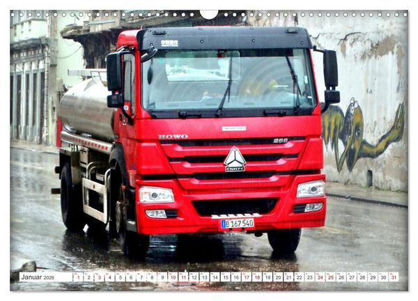 Produktbild: China Truck - Chinesische Nutzfahrzeuge (Wandkalender 2026 DIN A3 quer), CALVENDO Monatskalender