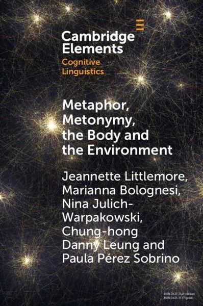 Produktbild: Metaphor, Metonymy, the Body and the Environment
