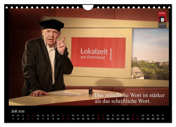 Produktbild: Sch&ouml;nheit im Alter - Worte von Martin Luther in Bildern (Wandkalender 2026 DIN A4 quer), CALVENDO Monatskalender