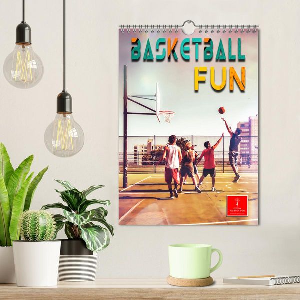 Produktbild: Basketball Fun (Wandkalender 2026 DIN A4 hoch), CALVENDO Monatskalender