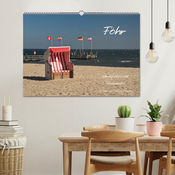 Produktbild: F&ouml;hr - Nordfriesische Trauminsel (Wandkalender 2026 DIN A2 quer), CALVENDO Monatskalender