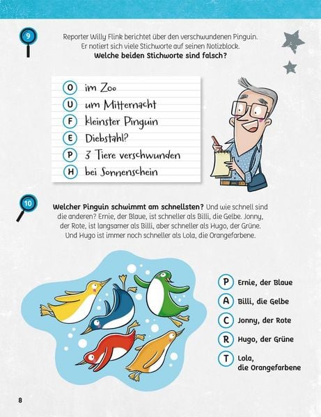 Produktbild: Das dicke Detektiv-R&auml;tselbuch