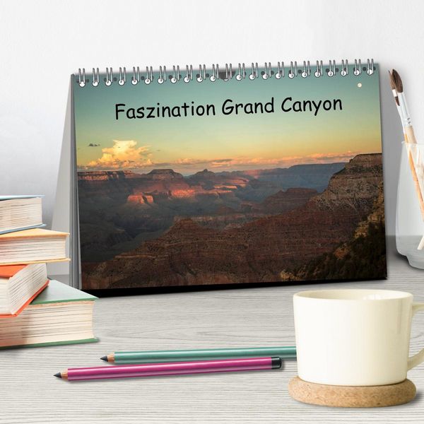 Produktbild: Faszination Grand Canyon / CH-Version (Tischkalender 2026 DIN A5 quer), CALVENDO Monatskalender