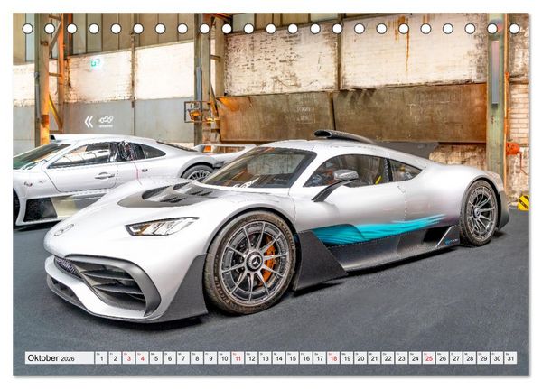 Produktbild: Nationales Auto Museum, Faszination auf R&auml;dern (Tischkalender 2026 DIN A5 quer), CALVENDO Monatskalender