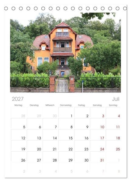 Produktbild: Tischplaner 2027 - Buckow - Perle der M&auml;rkischen Schweiz (A5 Tischkalender zum Aufstellen) CALVENDO
