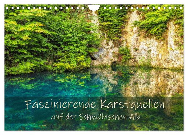 Produktbild: Faszinierende Karstquellen auf der Schw&auml;bischen Alb (Wandkalender 2026 DIN A4 quer), CALVENDO Monatskalender