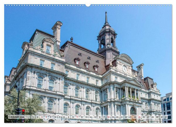 Produktbild: Kanada Quebec - Historisches Montreal (hochwertiger Premium Wandkalender 2026 DIN A2 quer), Kunstdruck in Hochglanz