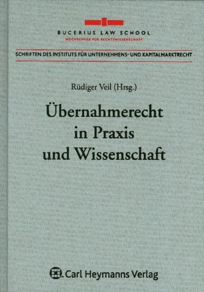 Produktbild: &Uuml;bernahmerecht in Praxis und Wissenschaft