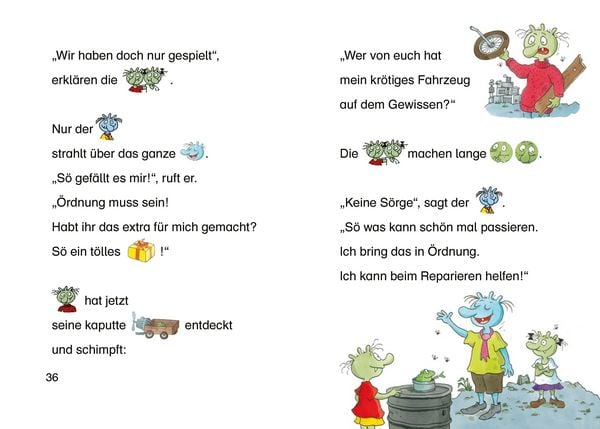 Produktbild: Die Olchis. Allein auf dem Müllberg