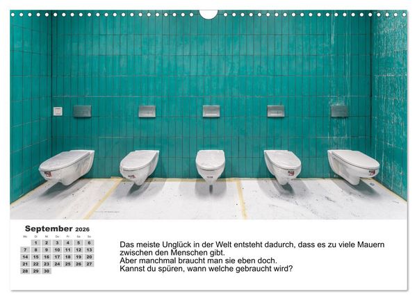 Produktbild: Spiritualit&auml;t in der Bauindustrie (Wandkalender 2026 DIN A3 quer), CALVENDO Monatskalender