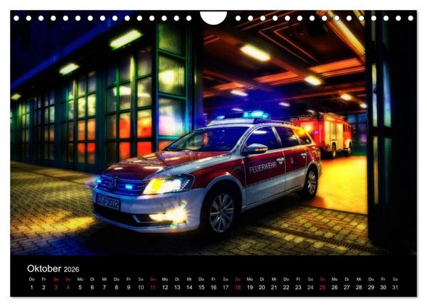 Produktbild: Berufsfeuerwehr Salzgitter (Wandkalender 2026 DIN A4 quer), CALVENDO Monatskalender